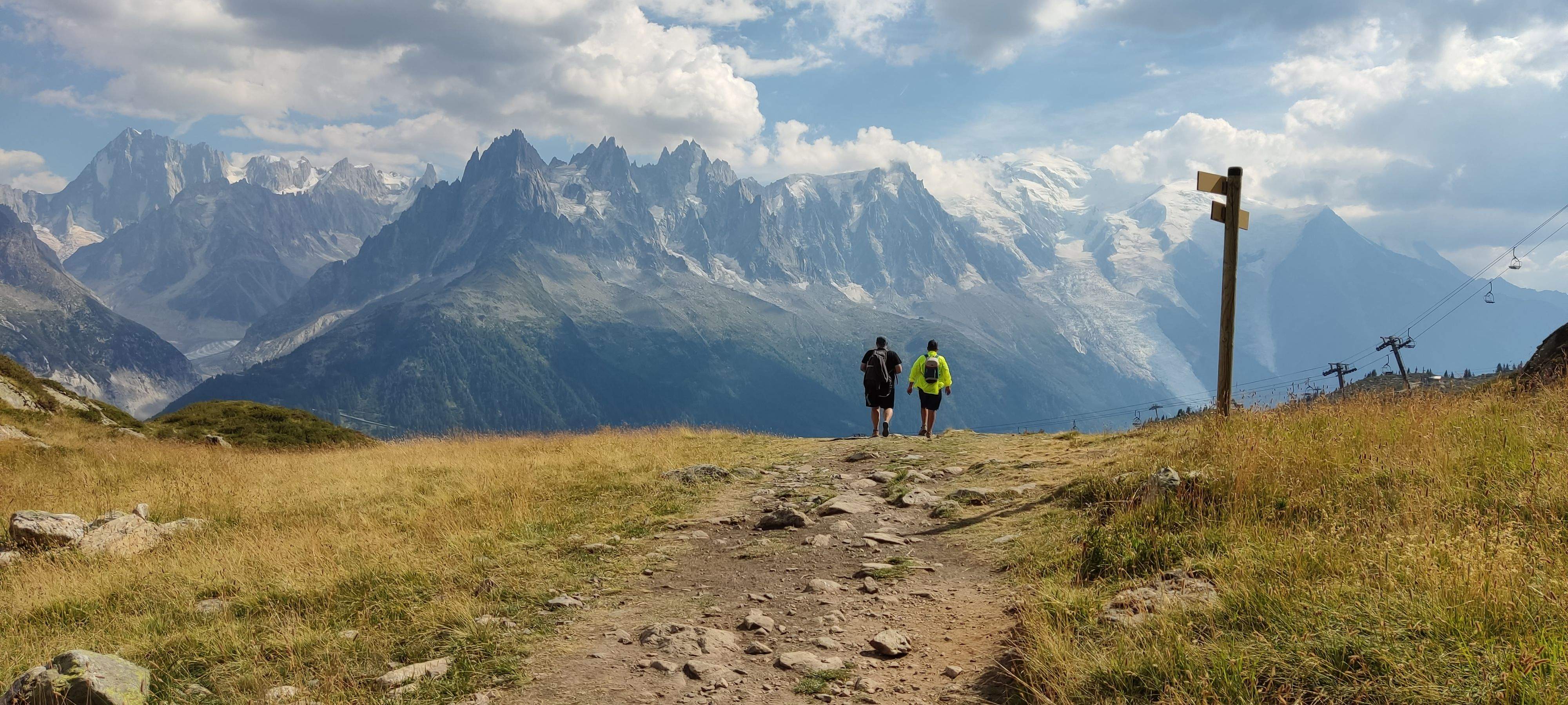 Fen camí  · Llac blanc  ( Chamonix, França) FOTO:  Gemma Fernández Cebrián 