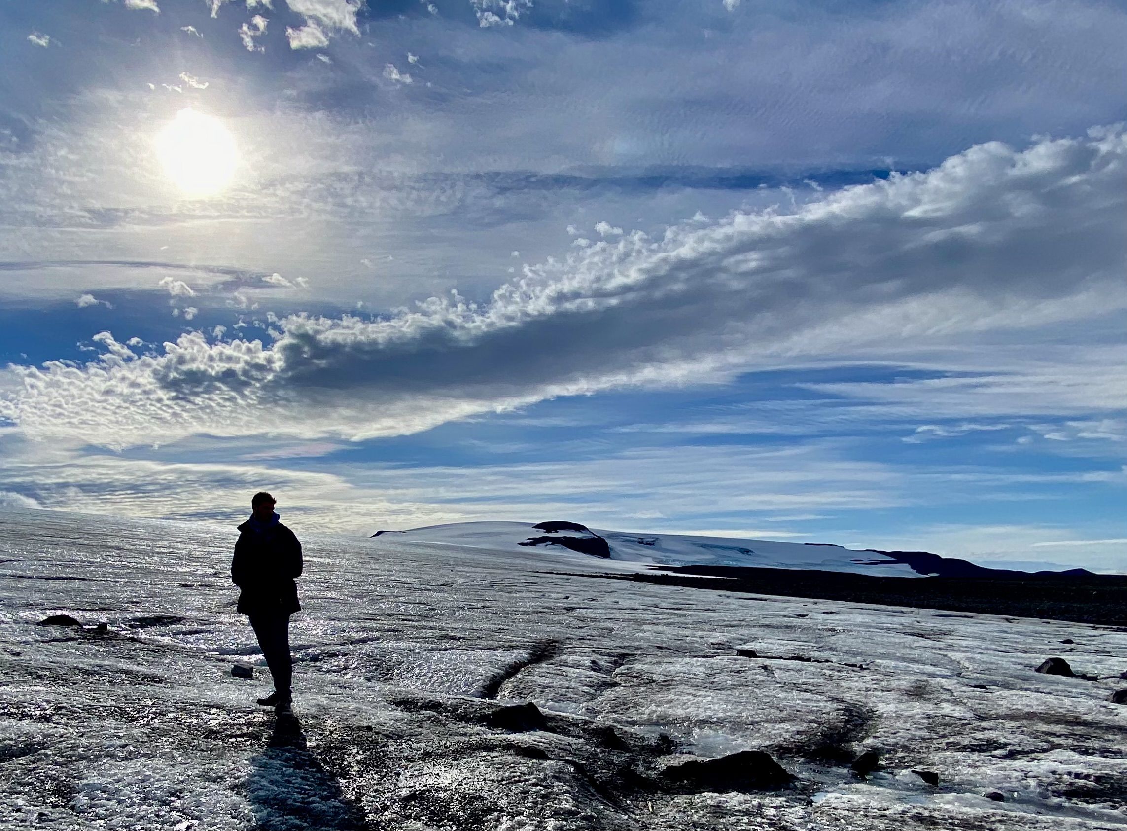 Emnig de la glacera · Langjökull, Islàndia FOTO:  Martí Romaní Capdevila