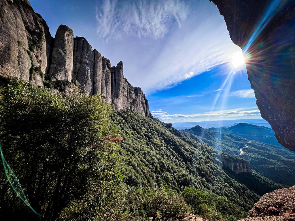 Després de la pluja · Muntanya de  Montserrat FOTO:  MARIA HOMS PUIGORIOL