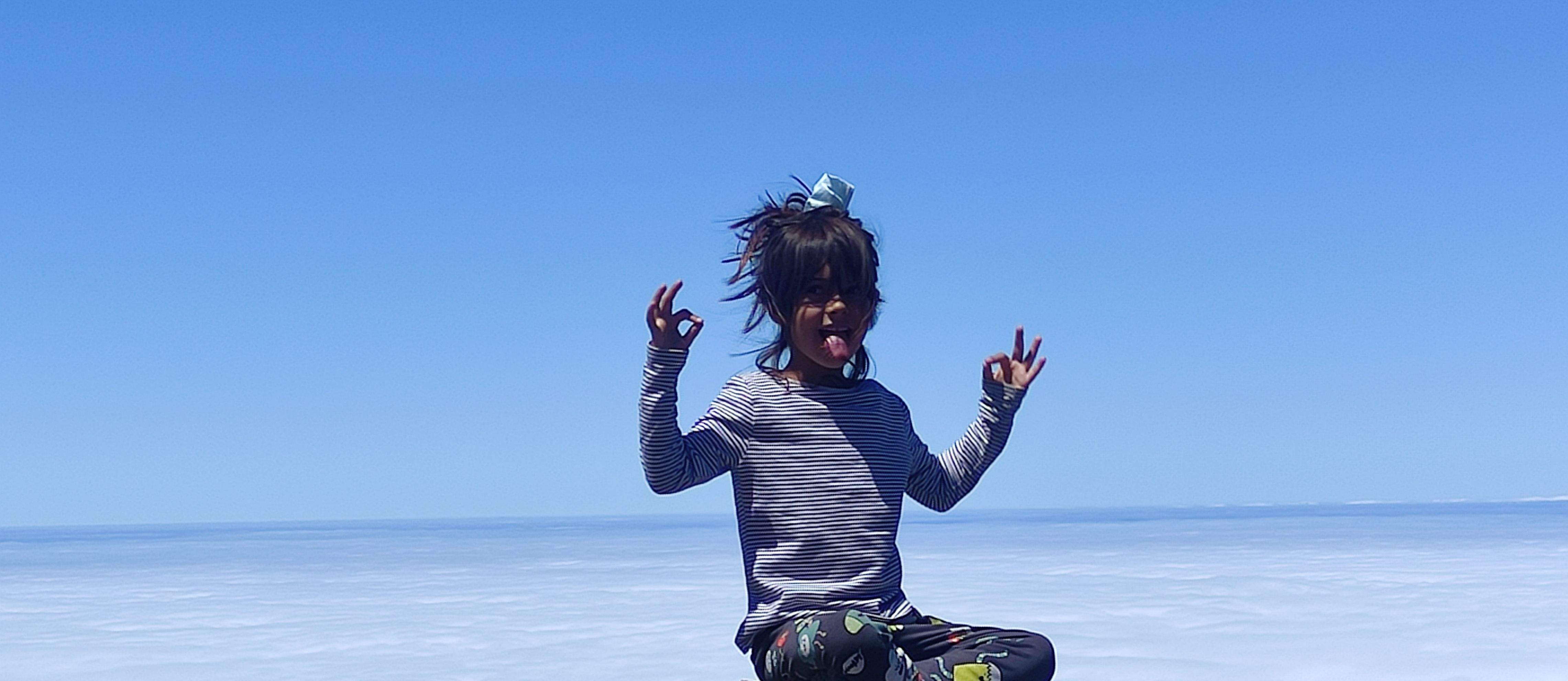 Carla, estàs als núvols! · Tenerife FOTO:  Roser Santonja Guillén 