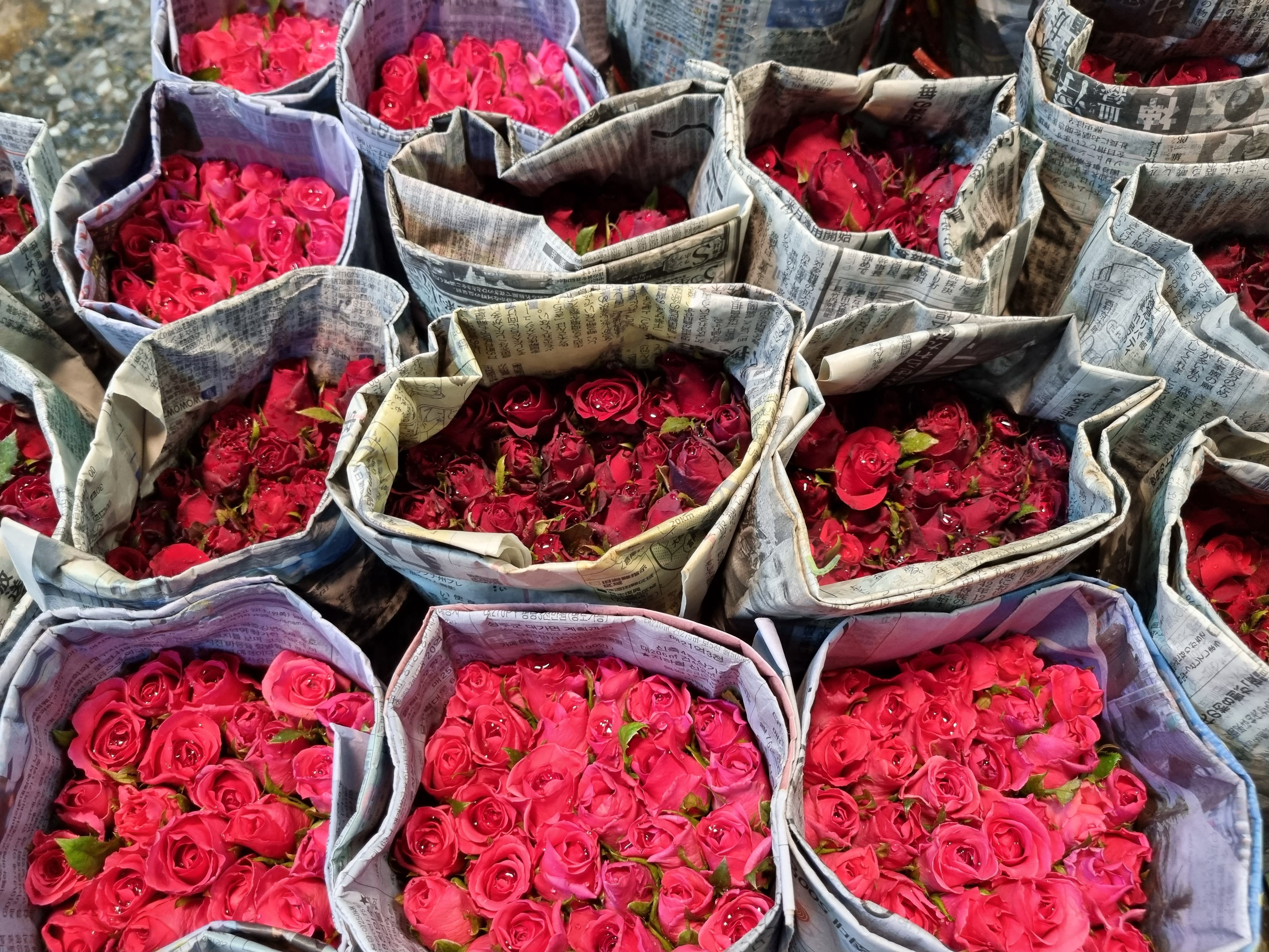 Amor y pasión · Mercado de Flores (Pack Khlong Talat) Bangkok   Tailandia FOTO:  Montserrat Navarro Bernal