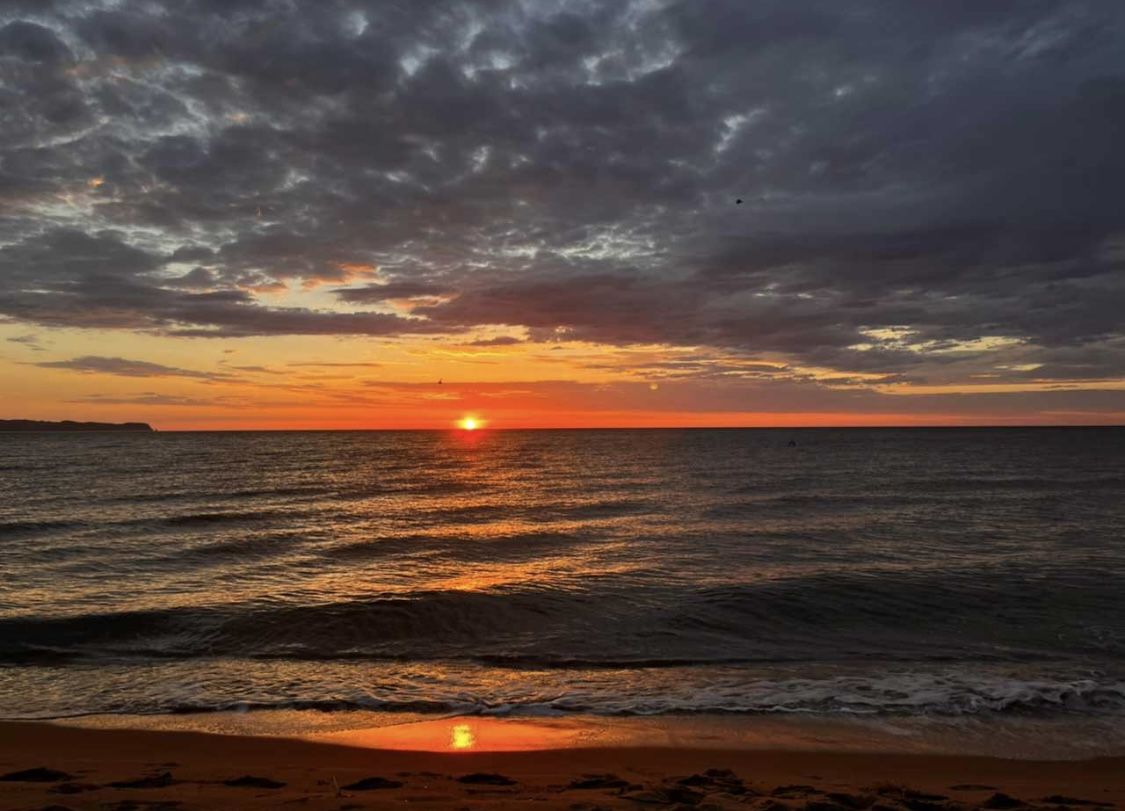 A la posta de sol · Tremp FOTO:  German Calcina martinez