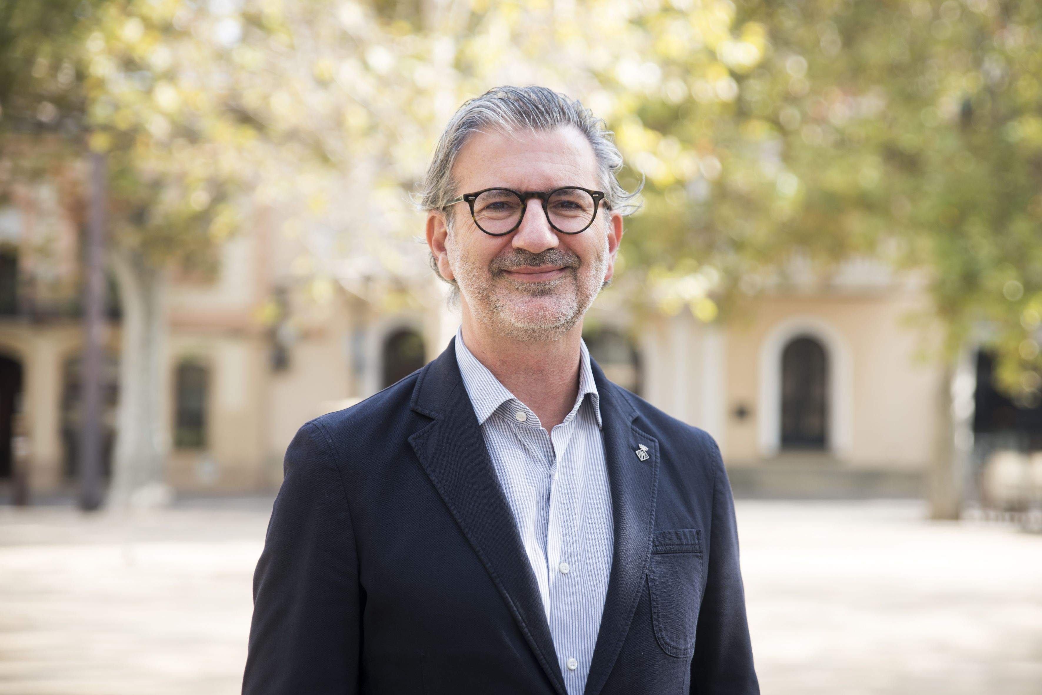 Josep Maria Valles és portaveu i el candidat a l'alcaldia de Junts per Sant Cugat  FOTO: Bernat Millet 