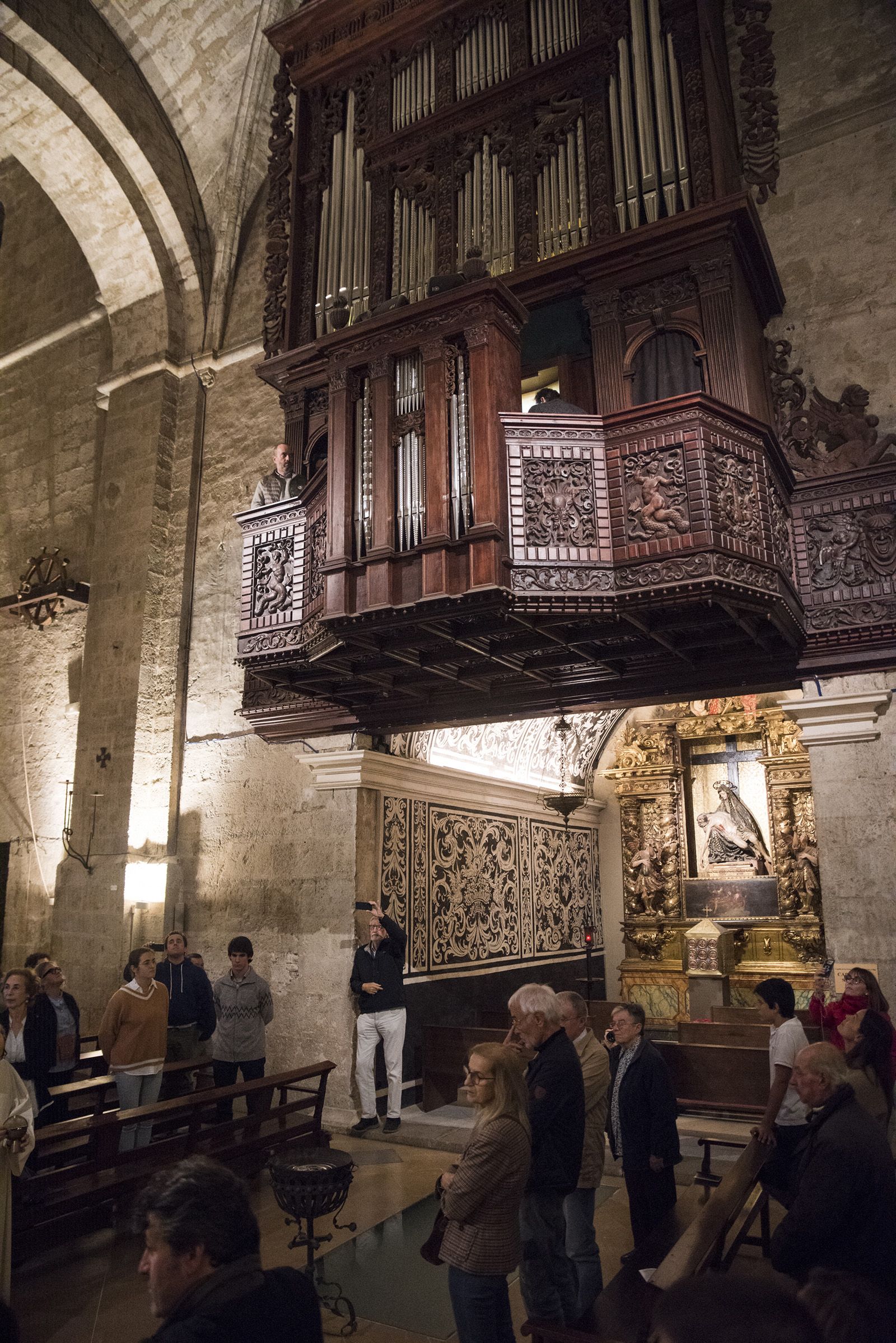 Benedicció de l'orgue de la parròquia de Sant Pere d'Octavià. FOTO: Bernat Millet.