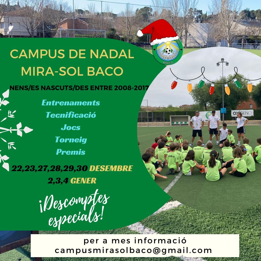 Campus Nadal 2022 (1) CFU MIRA SOL BACO Sant Cugat Campus Nadal 2022 (1) CFU MIRA SOL BACO Sant Cugat