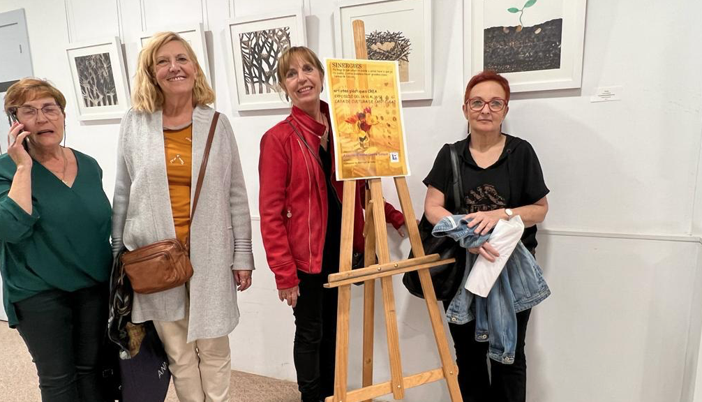 L'exposició 'Sinergies' a la Casa de Cultura. FOTO: Cedida