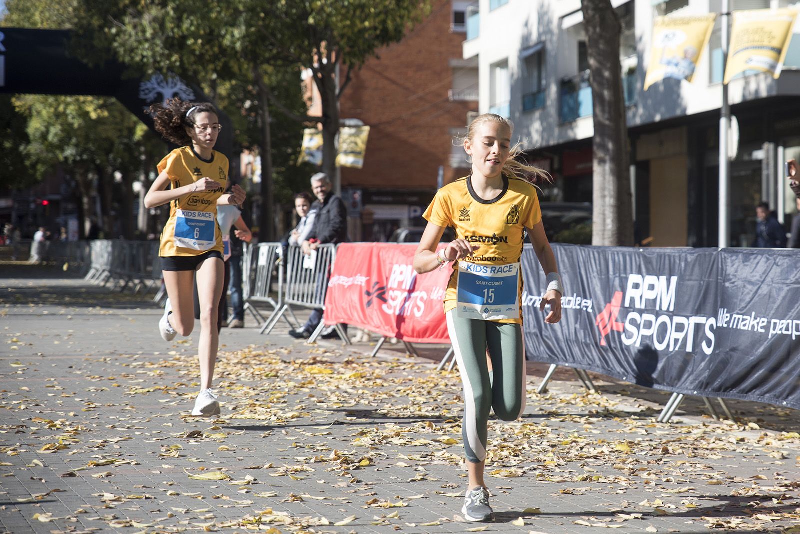 La Kids Race celebra la 1a edició durant la Mitja Marató. FOTO: Bernat Millet.