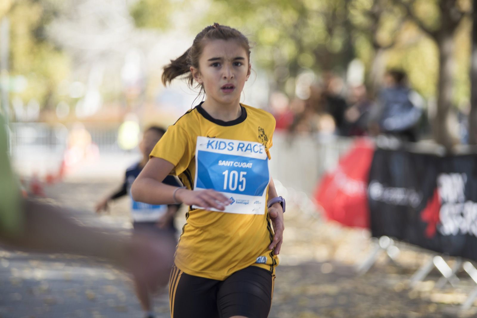 La Kids Race celebra la 1a edició durant la Mitja Marató. FOTO: Bernat Millet.