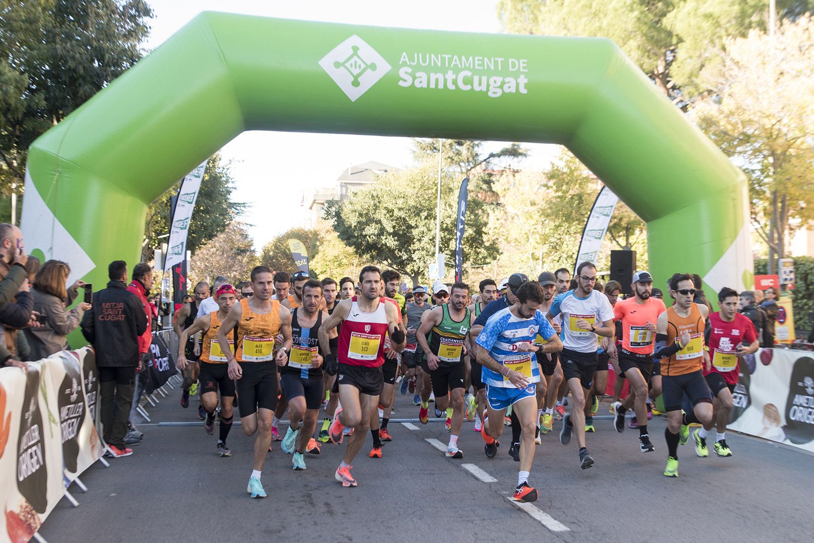 36a edició de la Mitja Marató. FOTO: Bernat Millet.