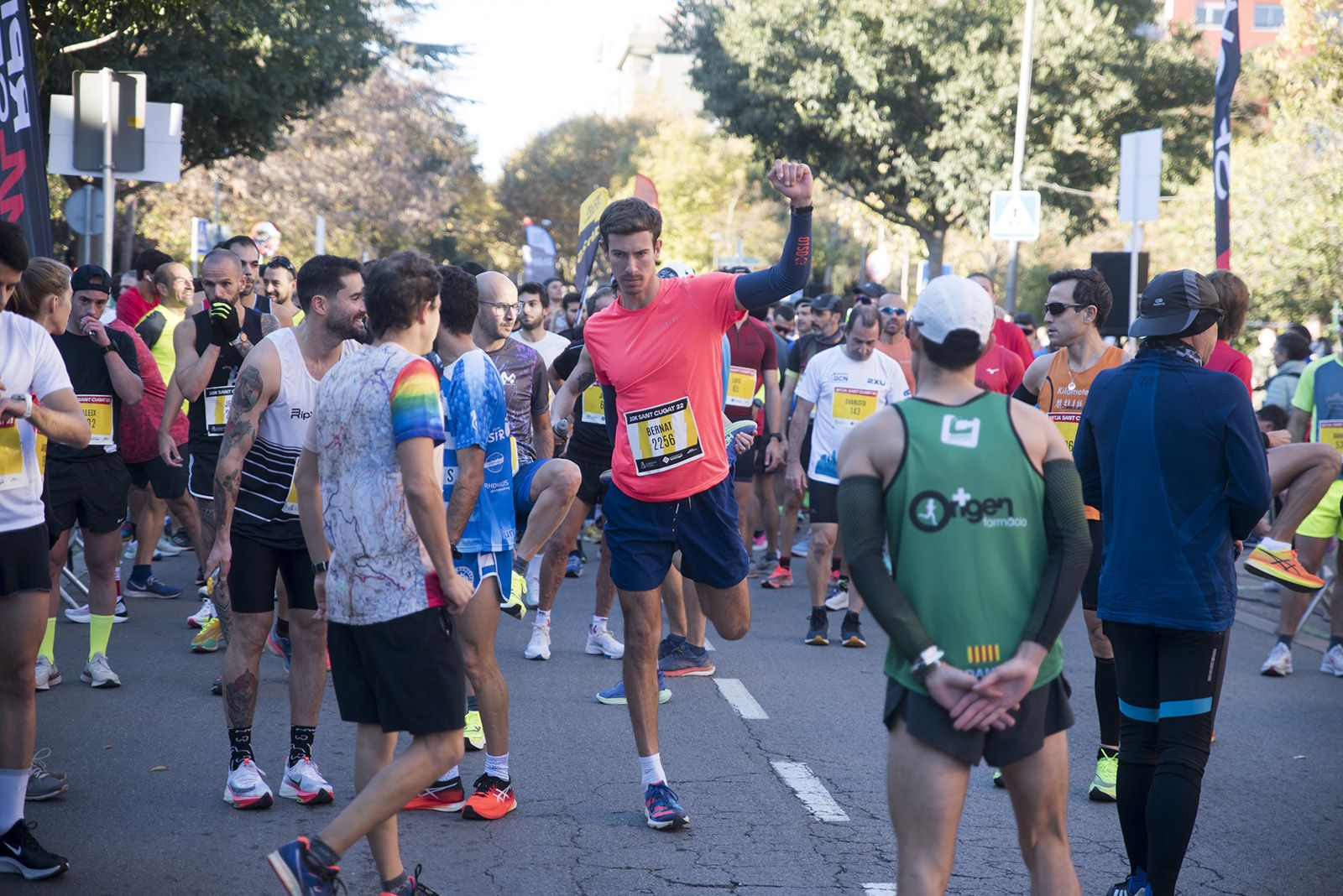 36a edició de la Mitja Marató. FOTO: Bernat Millet.