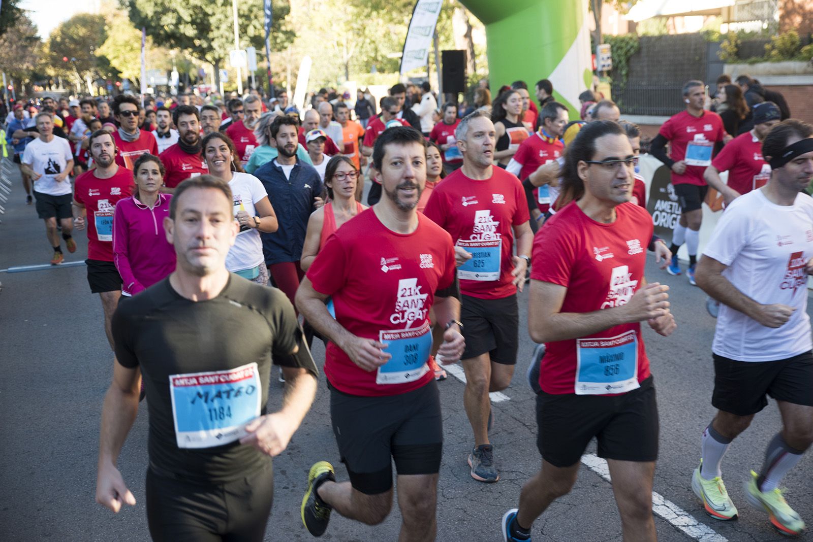 36a edició de la Mitja Marató. FOTO: Bernat Millet.