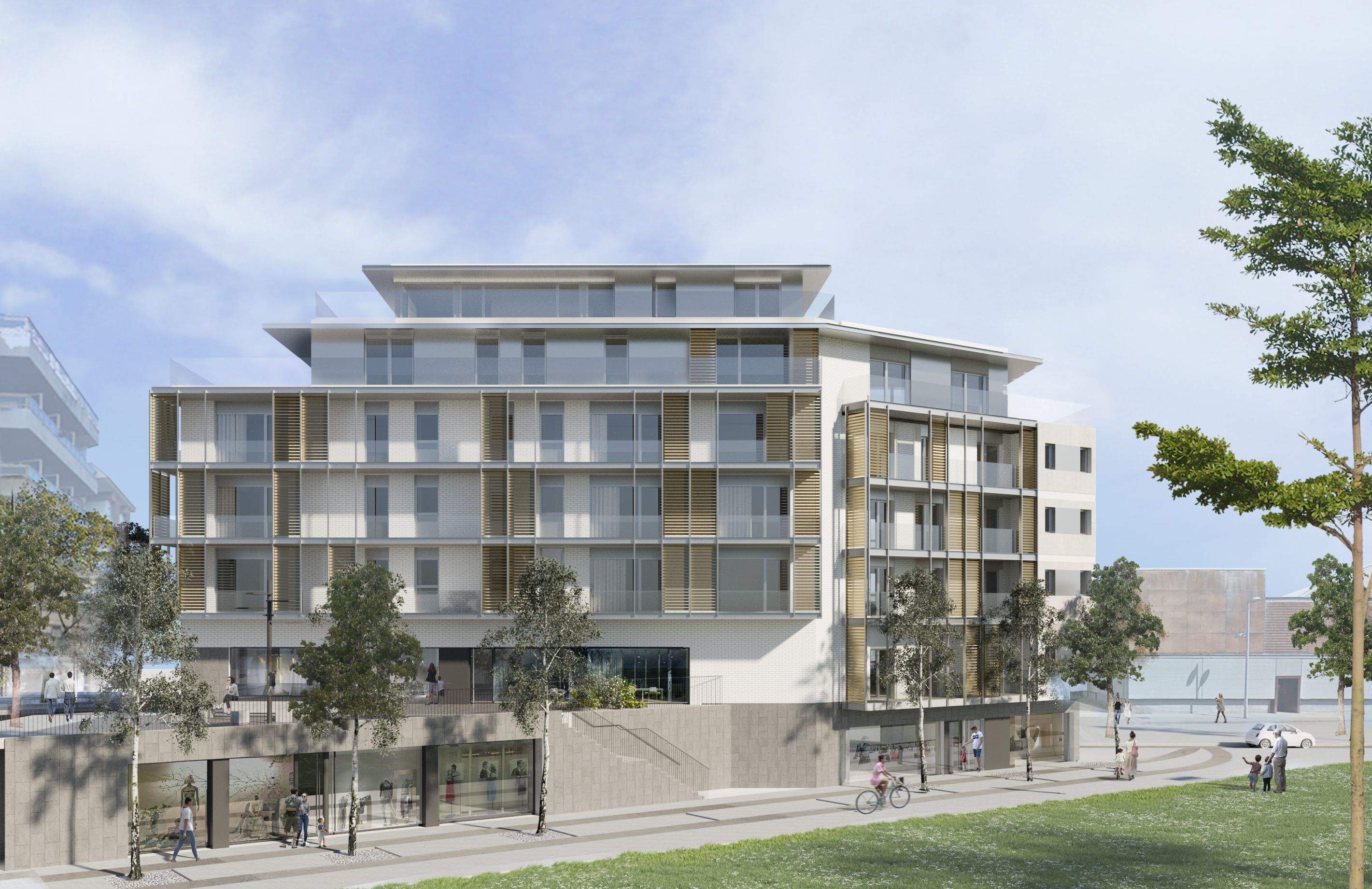 Renderització dels pisos que comercialitzarà Uniq a Sant Cugat. FOTO: Cedida