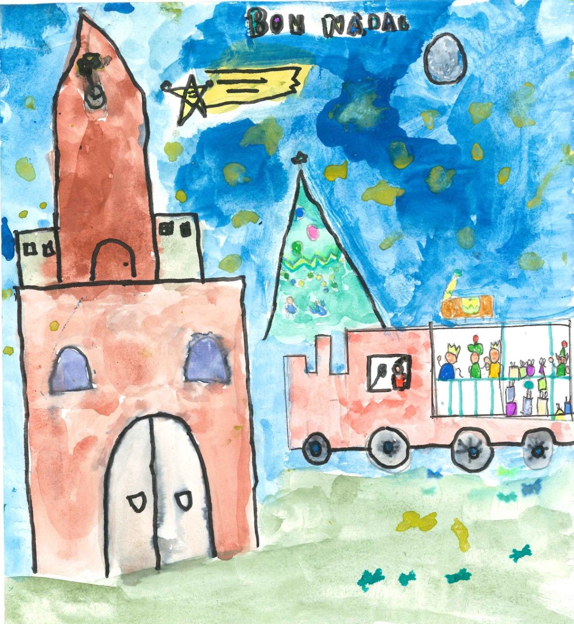 Imatge de la Carta als Reis del TOT Sant Cugat  FOTO Cedida