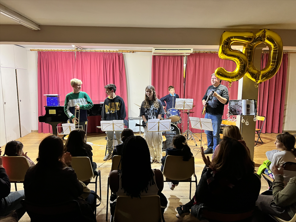Concert de Santa Cecília de l'Escola Fusió. FOTO: Cedida
