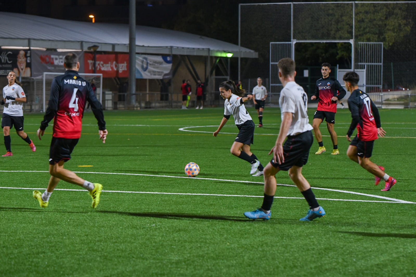 5a edició del Partit Mixt per la Igualtat del Sant Cugat FC. FOTO: Ajuntament