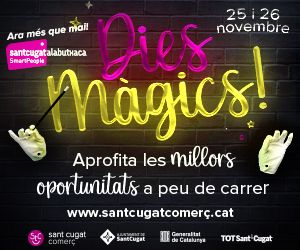 Dies magics STC TOT SANT CUGAT banner 300x250 mm Dies magics STC TOT SANT CUGAT banner 300x250 mm