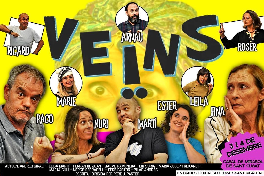 Teatre Casal de Mira-Sol, FILA ZERO presentarà l’obra Veïns FOTO:La Unió Santcugatenca Teatre Casal de Mira-Sol, FILA ZERO presentarà l’obra Veïns FOTO:La Unió Santcugatenca