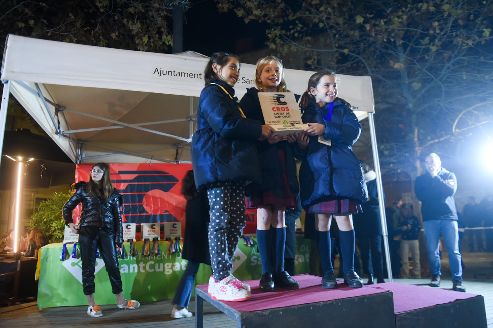 El Cros Ciutat de Sant Cugat diu adeu a la seva 24a edició amb l'entrega de trofeus. FOTO: Ajuntament