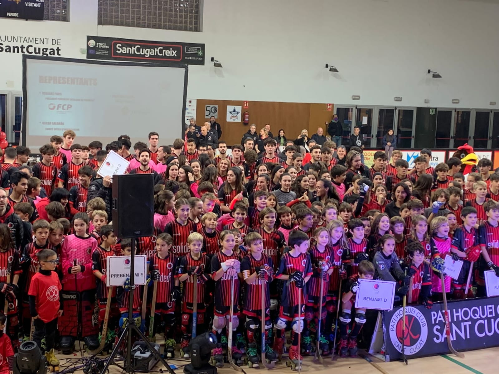 El Solideo PHC Sant Cugat compta amb quasi 400 llicències federatives. FOTO: Cedida