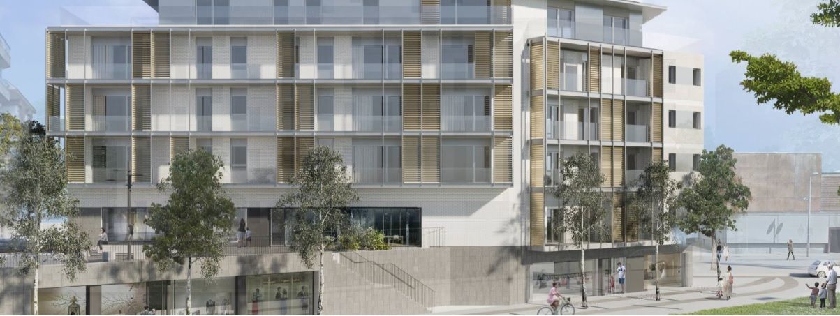 Renderització dels habitatges d'Uniq Residential Sant Cugat. FOTO: Cedida