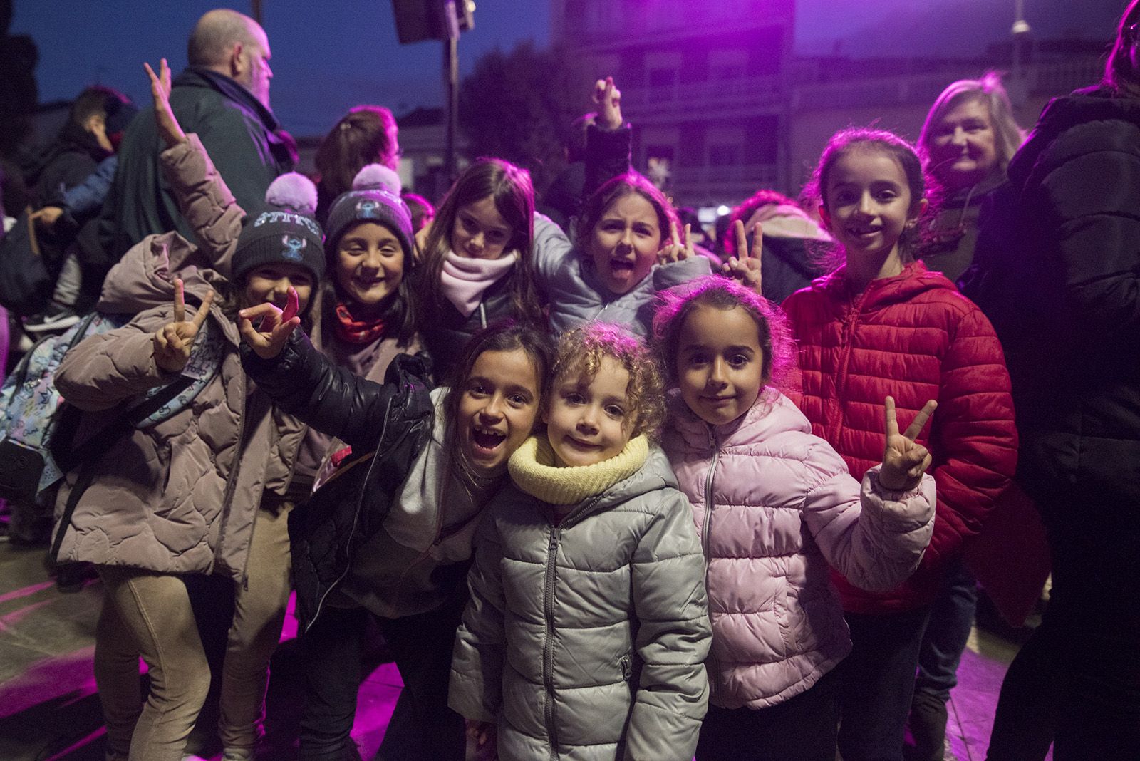 Encesa de llums de Nadal a Sant Cugat 2022. FOTO: Bernat Millet.