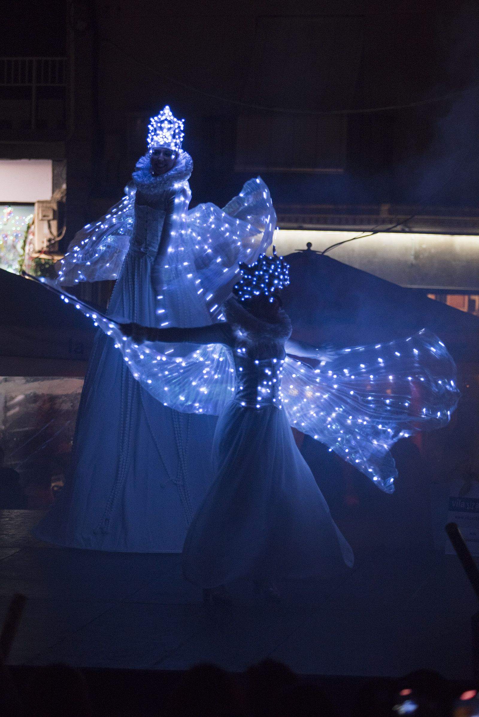 Encesa de llums de Nadal a Sant Cugat 2022. FOTO: Bernat Millet.