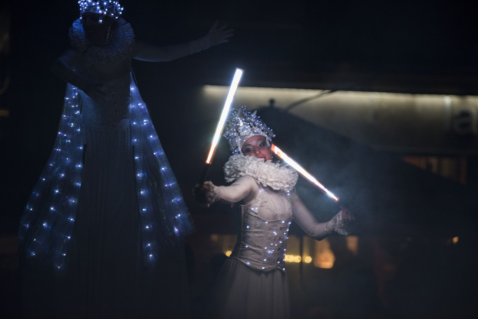 Encesa de llums de Nadal a Sant Cugat 2022. FOTO: Bernat Millet.