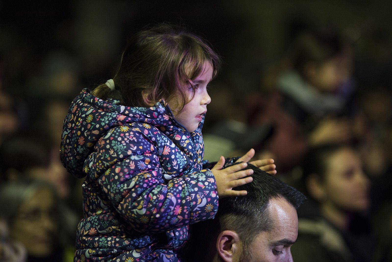 Encesa de llums de Nadal a Sant Cugat 2022. FOTO: Bernat Millet.