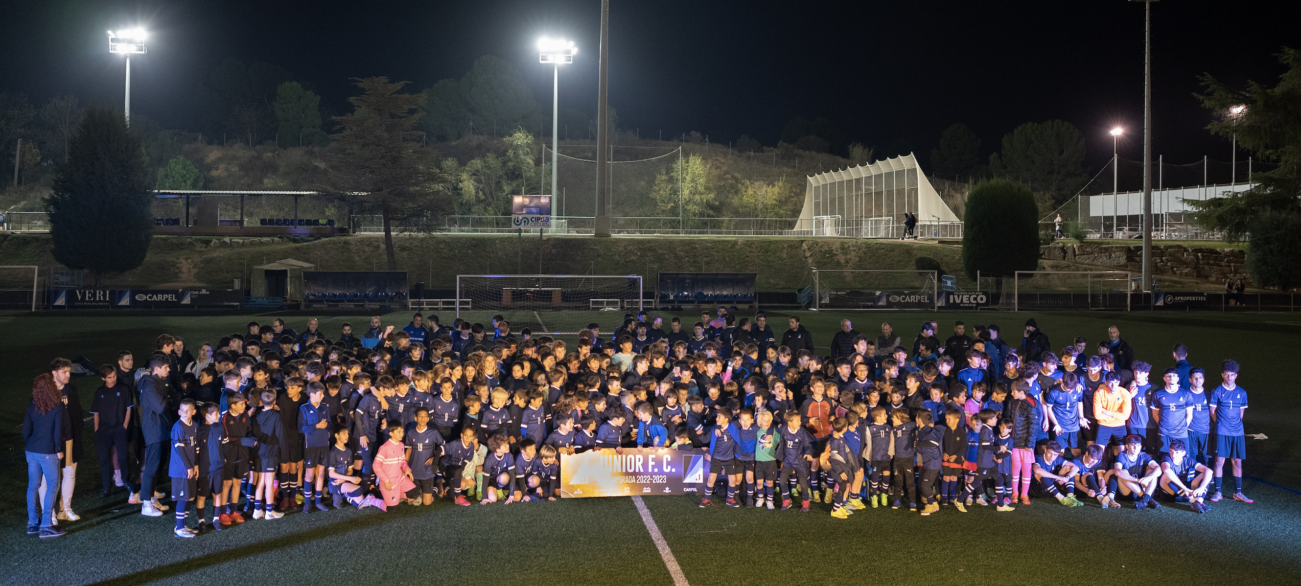 Presentació dels equips. FOTO: Club Junior 1917