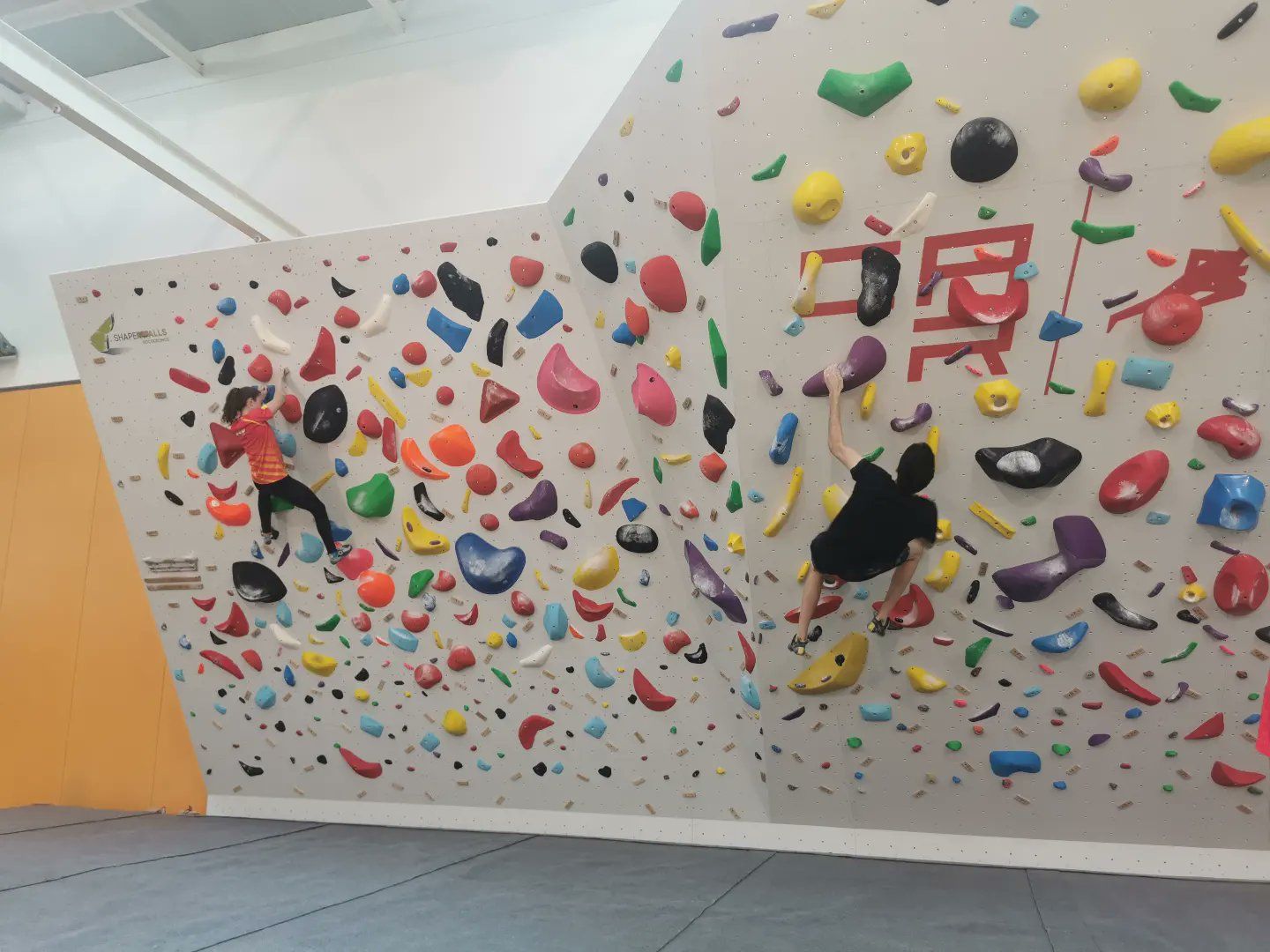 El nou rocòdrom del CAR Sant Cugat. FOTO: Twitter CAR Sant Cugat