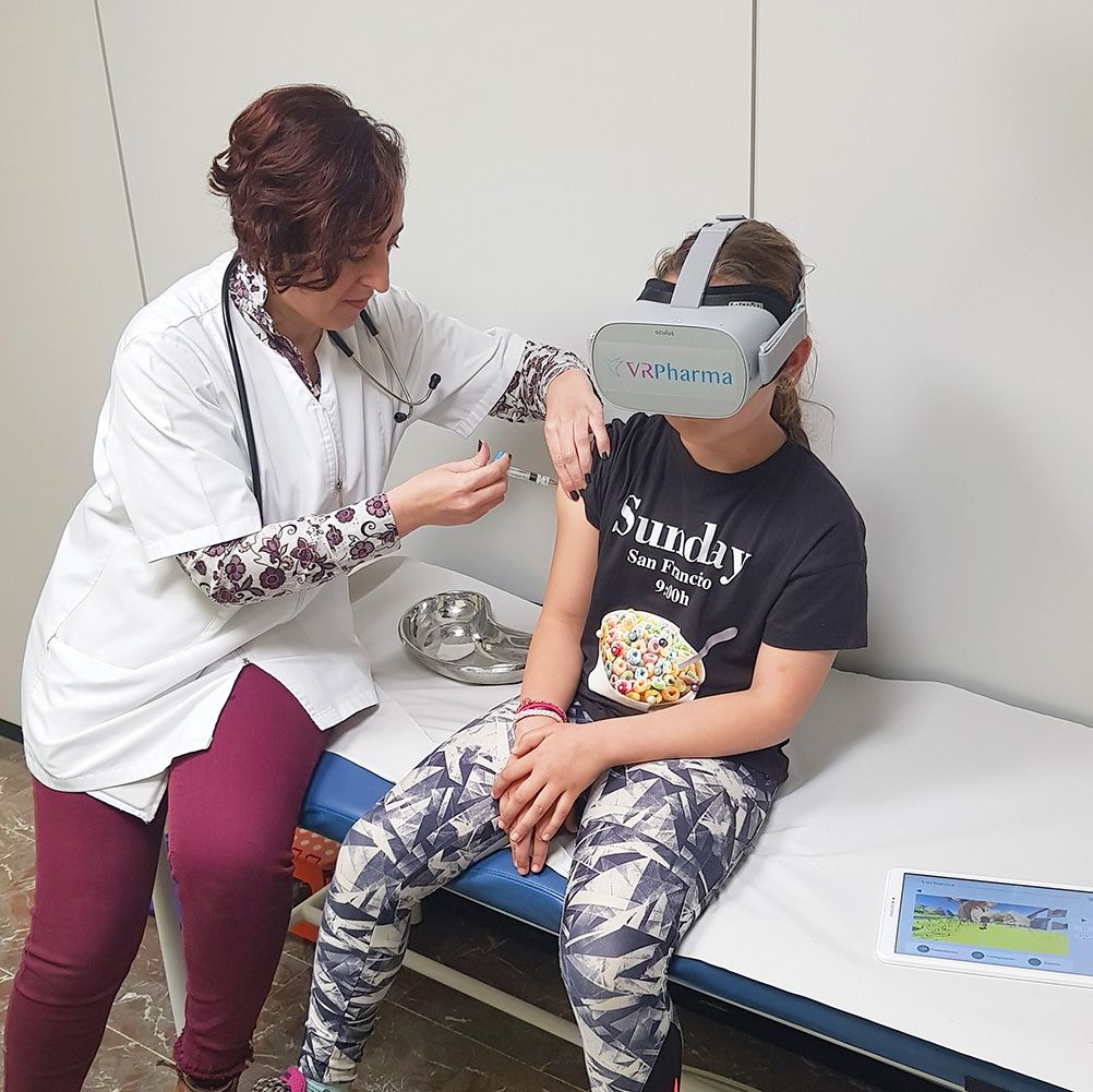 VRPharma Immersive Technologies ofereix solucions de realitat virtual per millorar el benestar de pacients en els hospitals FOTO: Cedida
