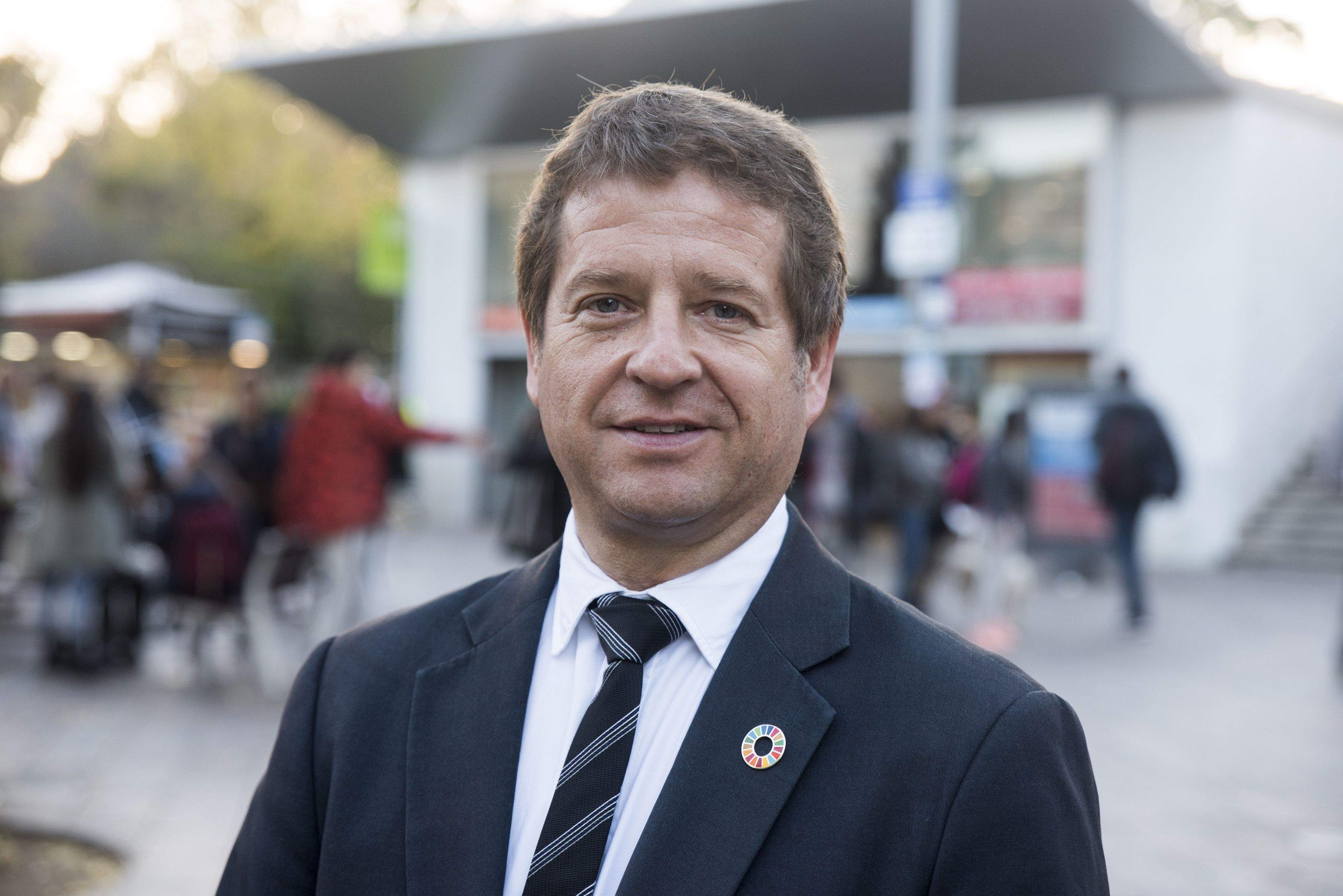 Pere Soler, primer tinent d'alcaldia de Presidència, Hisenda, Serveis Urbans, Seguretat, Mobilitat i Transport de l'Ajuntament de Sant Cugat del Vallès. FOTO: Bernat Millet