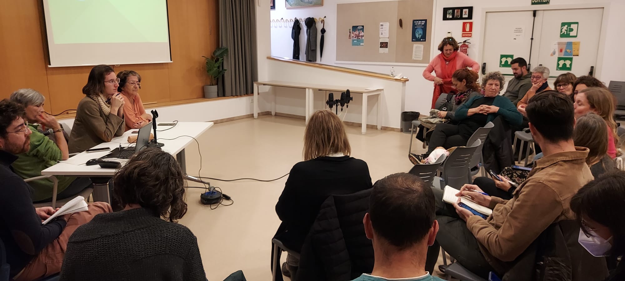 Imatge del Consell de Barri de Les Planes del mes de desembre de 2022. FOTO: TOT