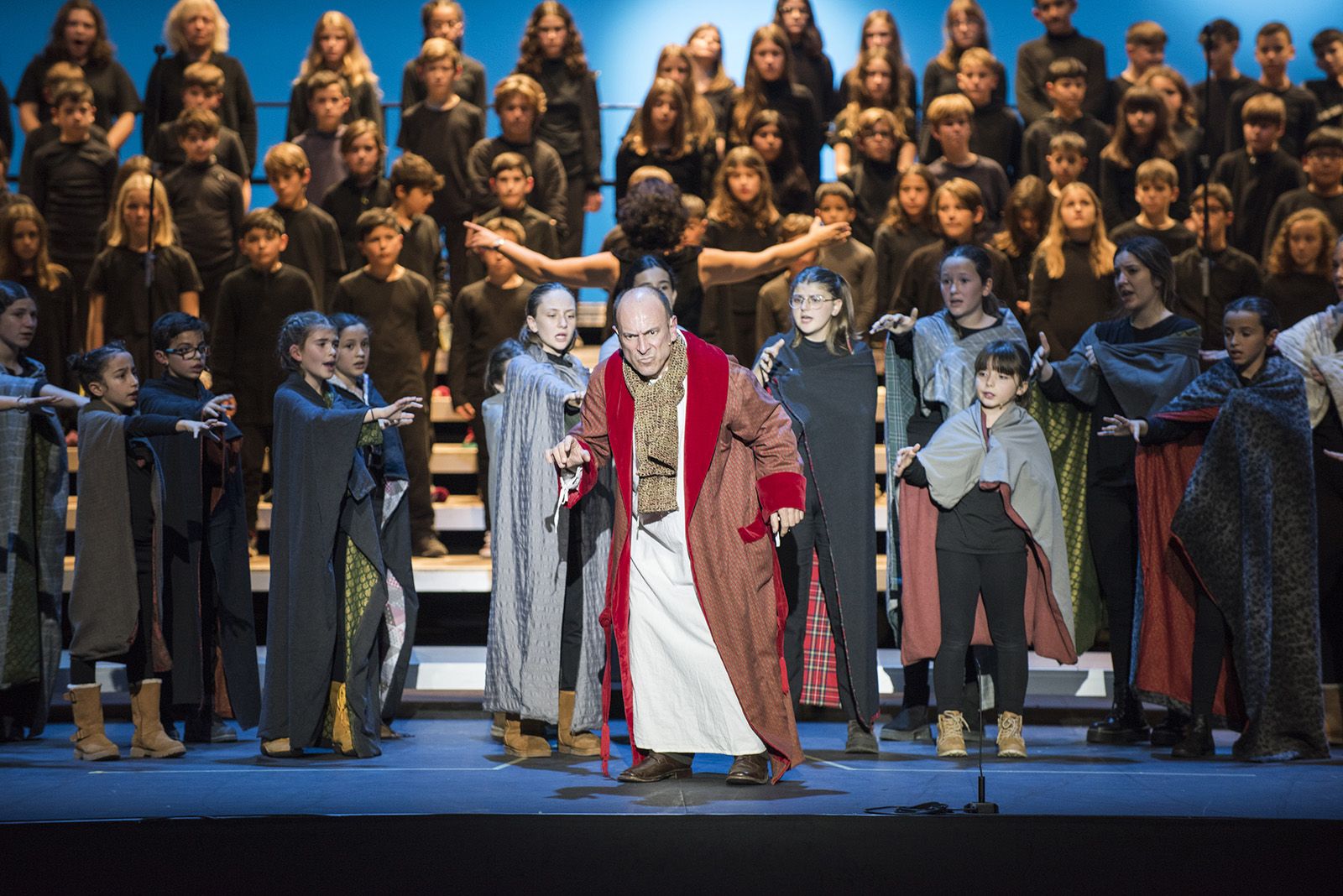 Un Nadal amb Mr. Scrooge. FOTO: Bernat Millet.