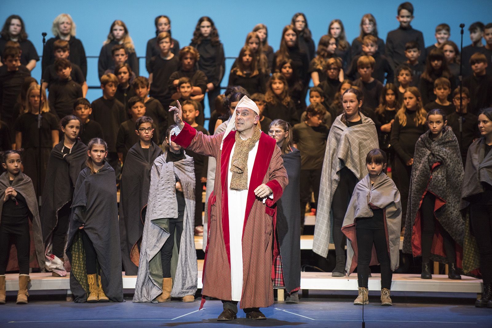 Un Nadal amb Mr. Scrooge. FOTO: Bernat Millet.