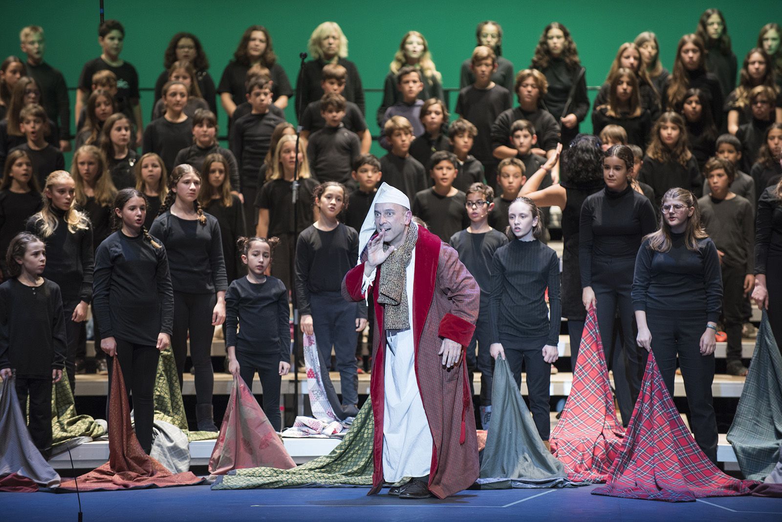 Un Nadal amb Mr. Scrooge. FOTO: Bernat Millet.