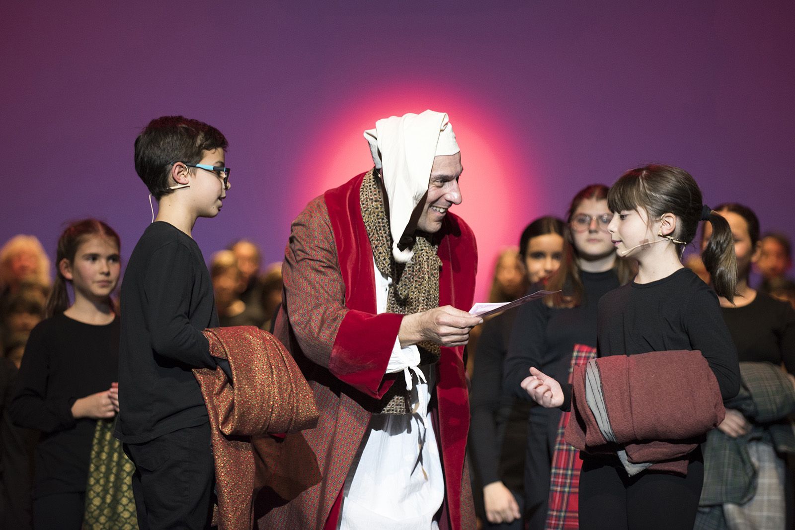 Un Nadal amb Mr. Scrooge. FOTO: Bernat Millet.