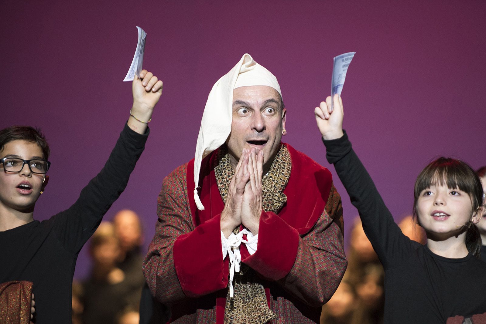 Un Nadal amb Mr. Scrooge. FOTO: Bernat Millet.