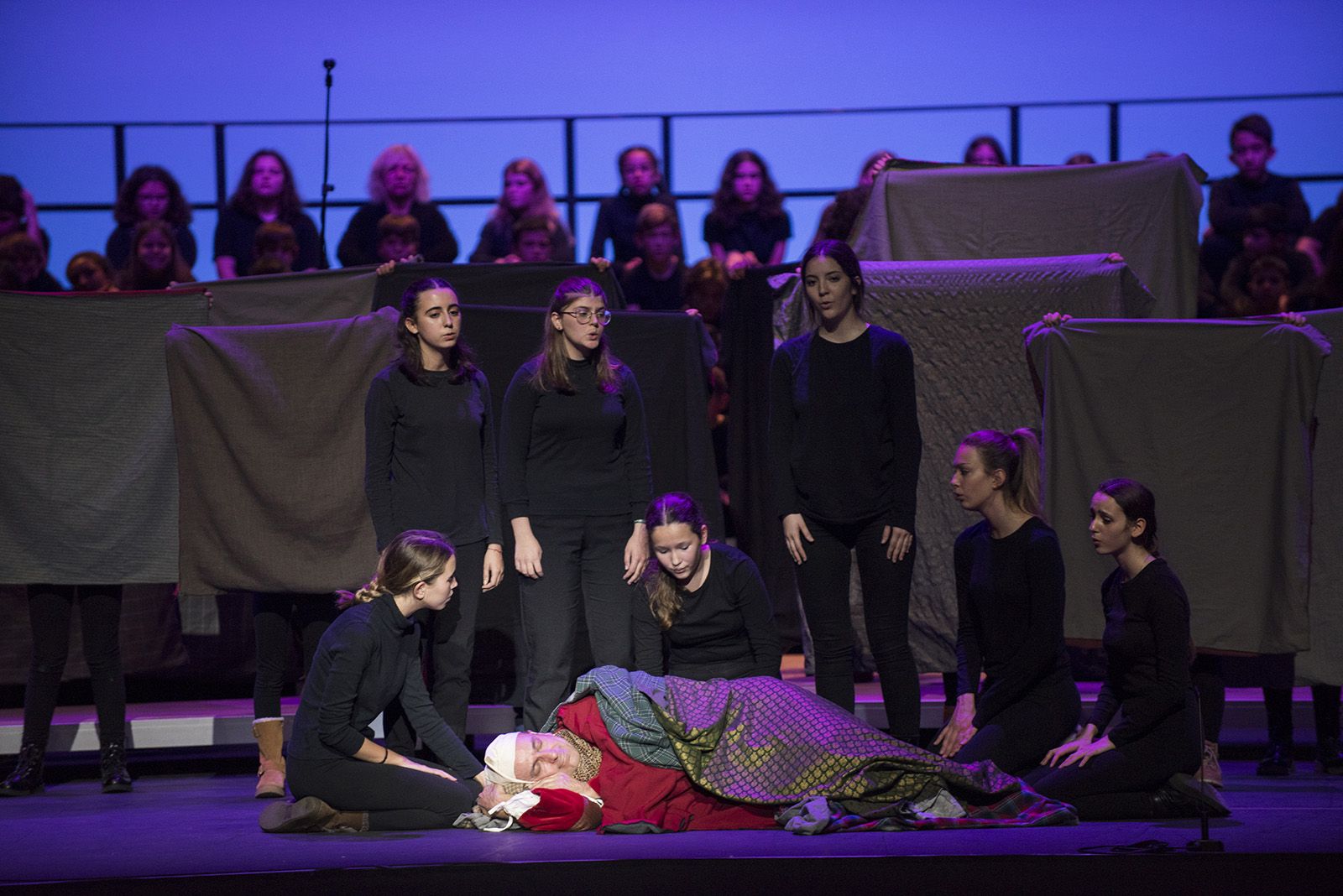 Un Nadal amb Mr. Scrooge. FOTO: Bernat Millet.