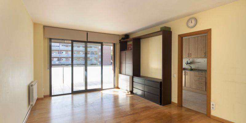 Saló-menjador del pis en venda de Torreblanca (Sant Cugat) de la immobiliària ORGAN. FOTO: Cedida