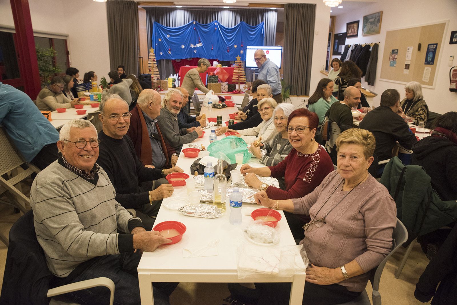 Sopar de Carmanyola i Quinto de Nadal de Les Planes. FOTO: Bernat Millet.
