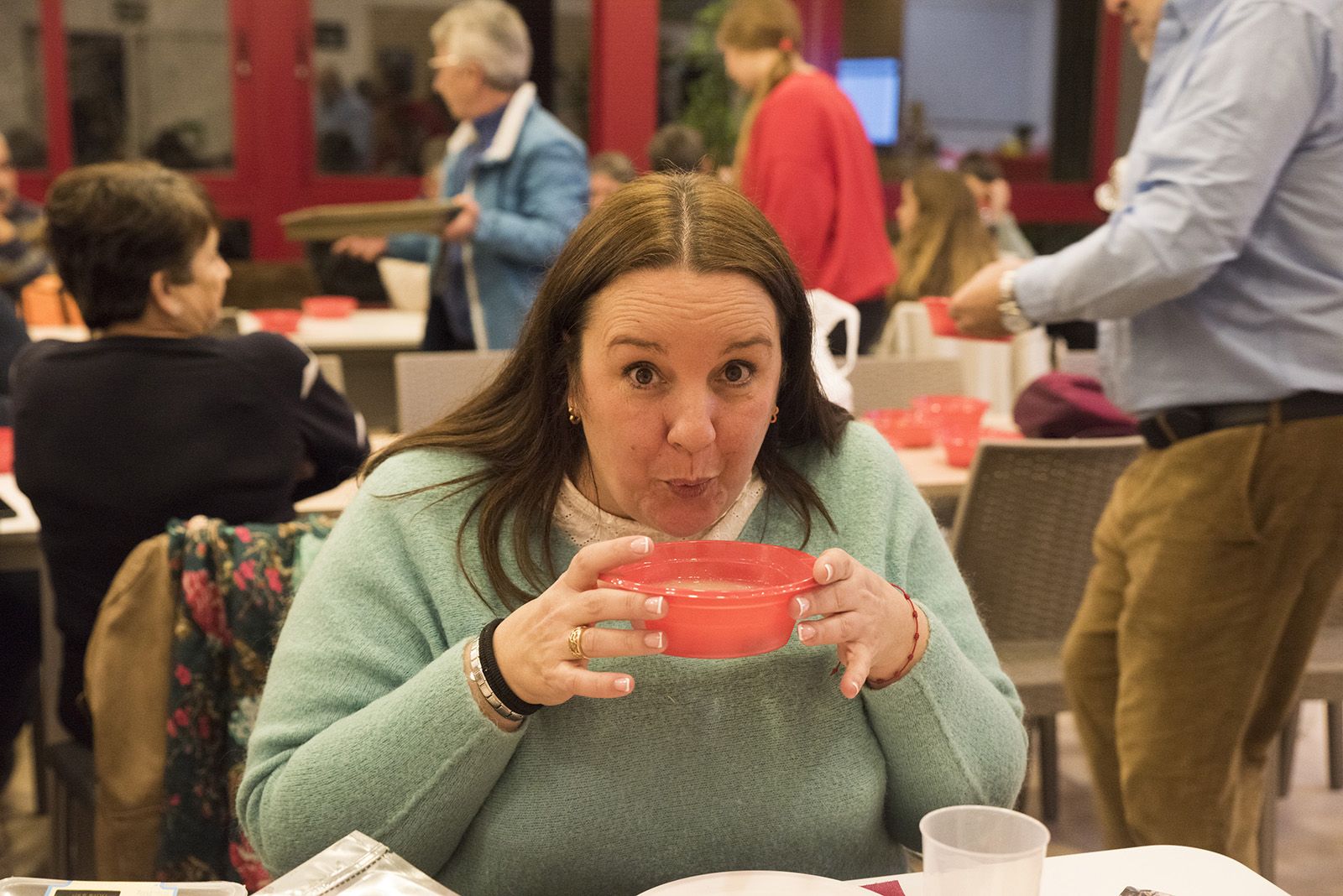 Sopar de Carmanyola i Quinto de Nadal de Les Planes. FOTO: Bernat Millet.
