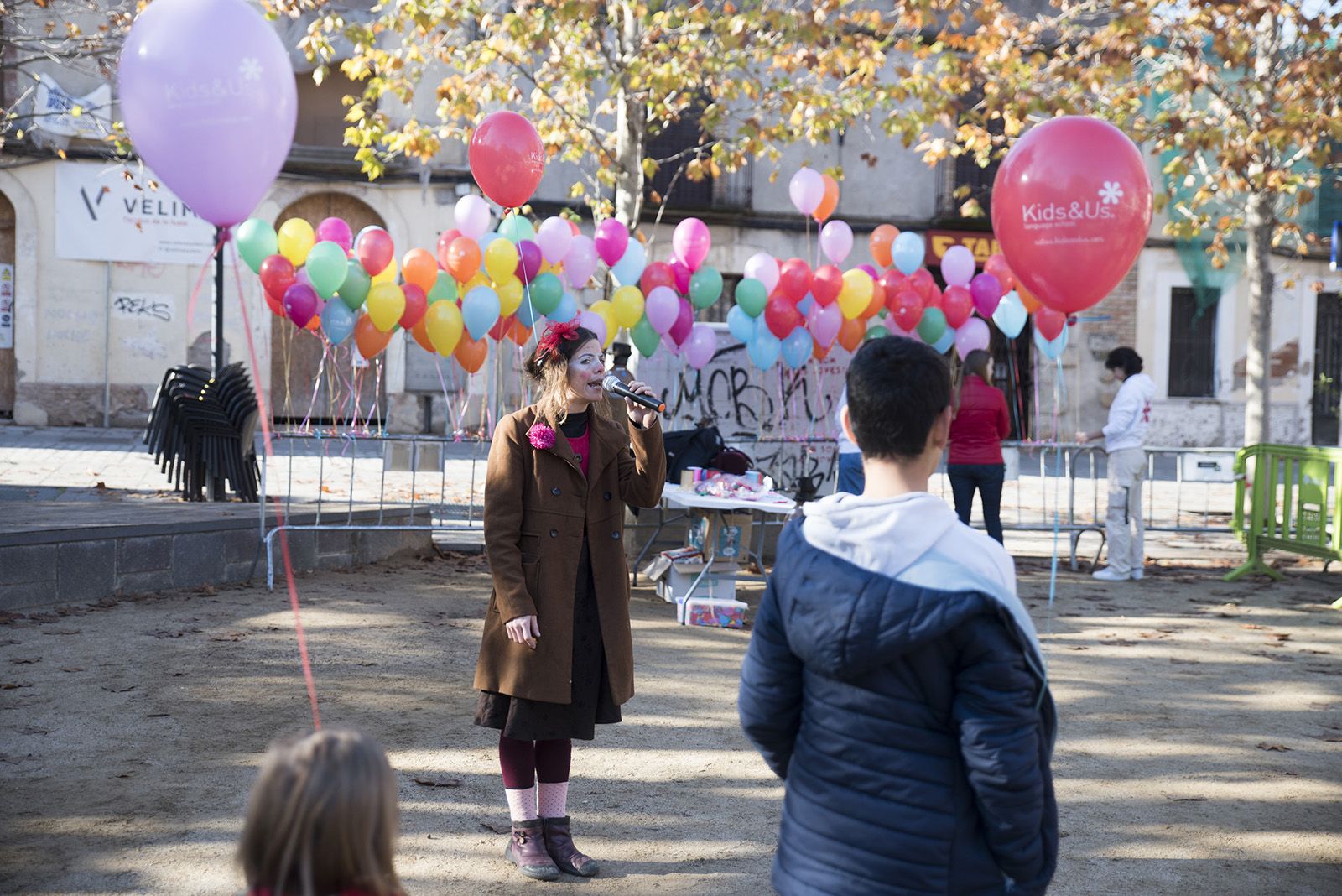 Jornada solidària de Kids&Us per la Marató de TV3. FOTO: Bernat Millet.
