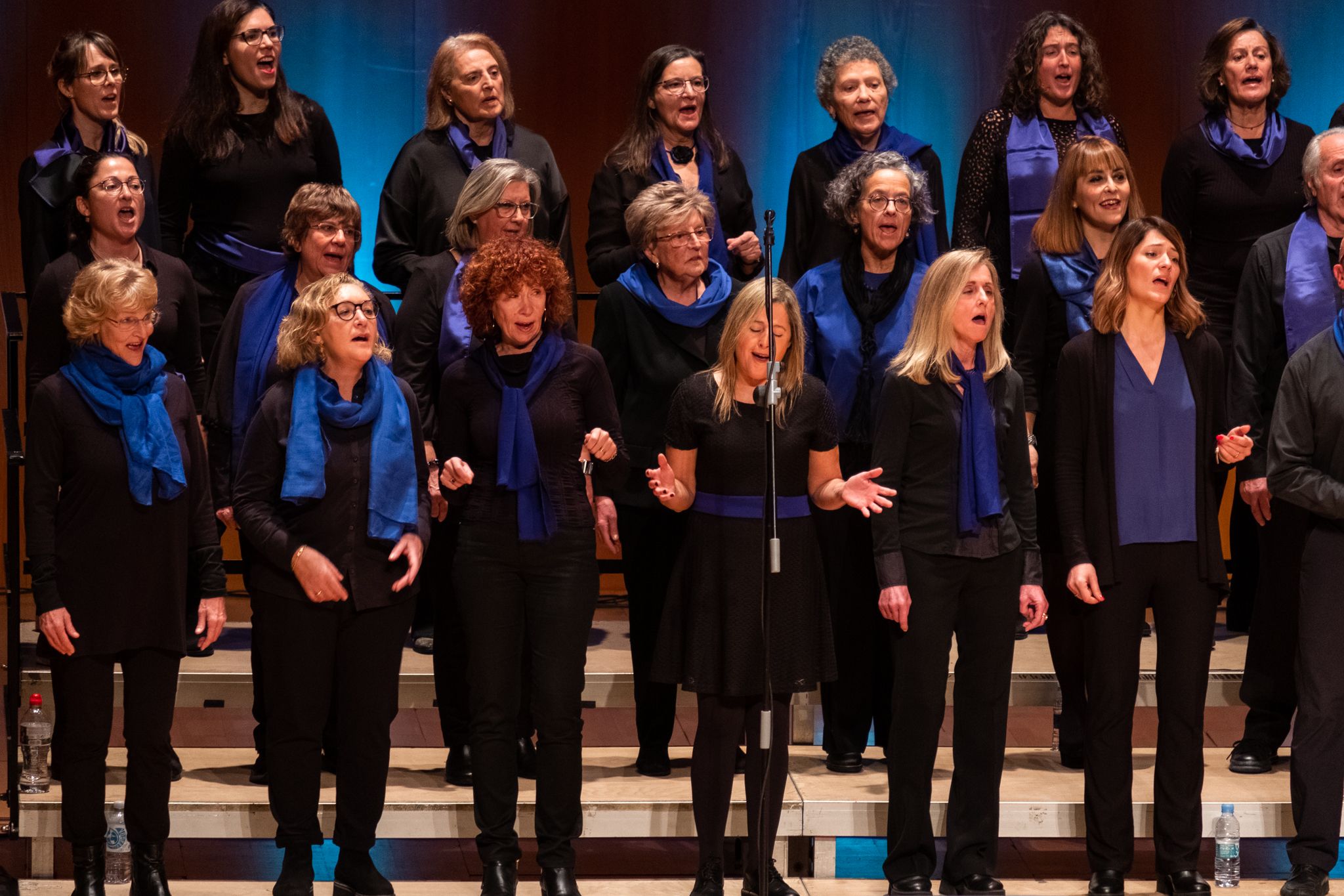 Concert solidari per la Marató de TV3 amb el cor de Gòspel Sant Cugat. FOTO: Ale Gómez