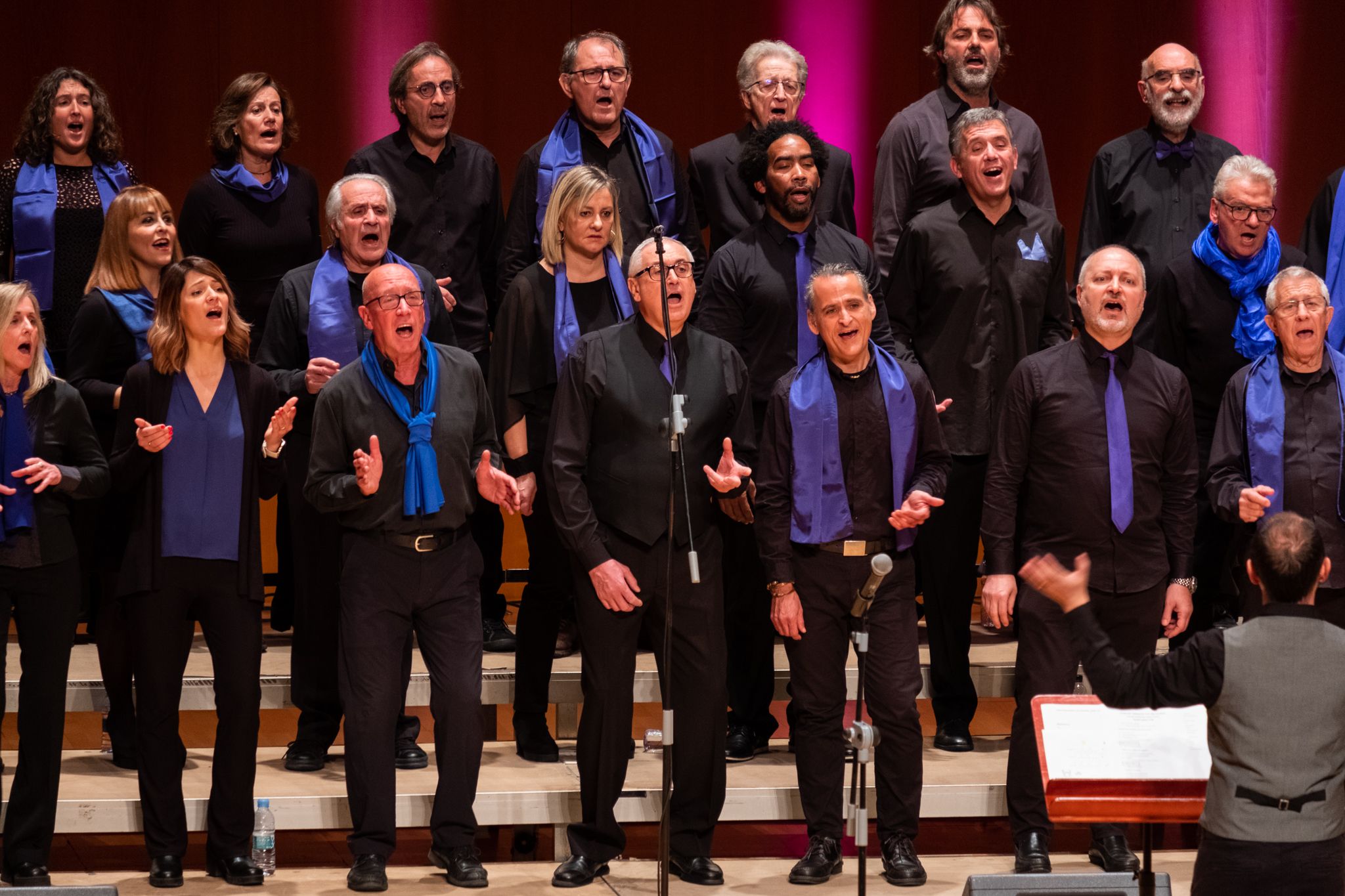Cor de Gòspel Sant Cugat. FOTO: Ale Gómez