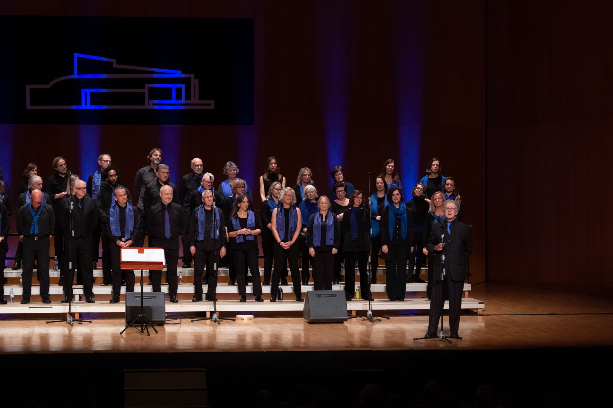 Concert solidari per la Marató de TV3 amb el cor de Gòspel Sant Cugat. FOTO: Ale Gómez