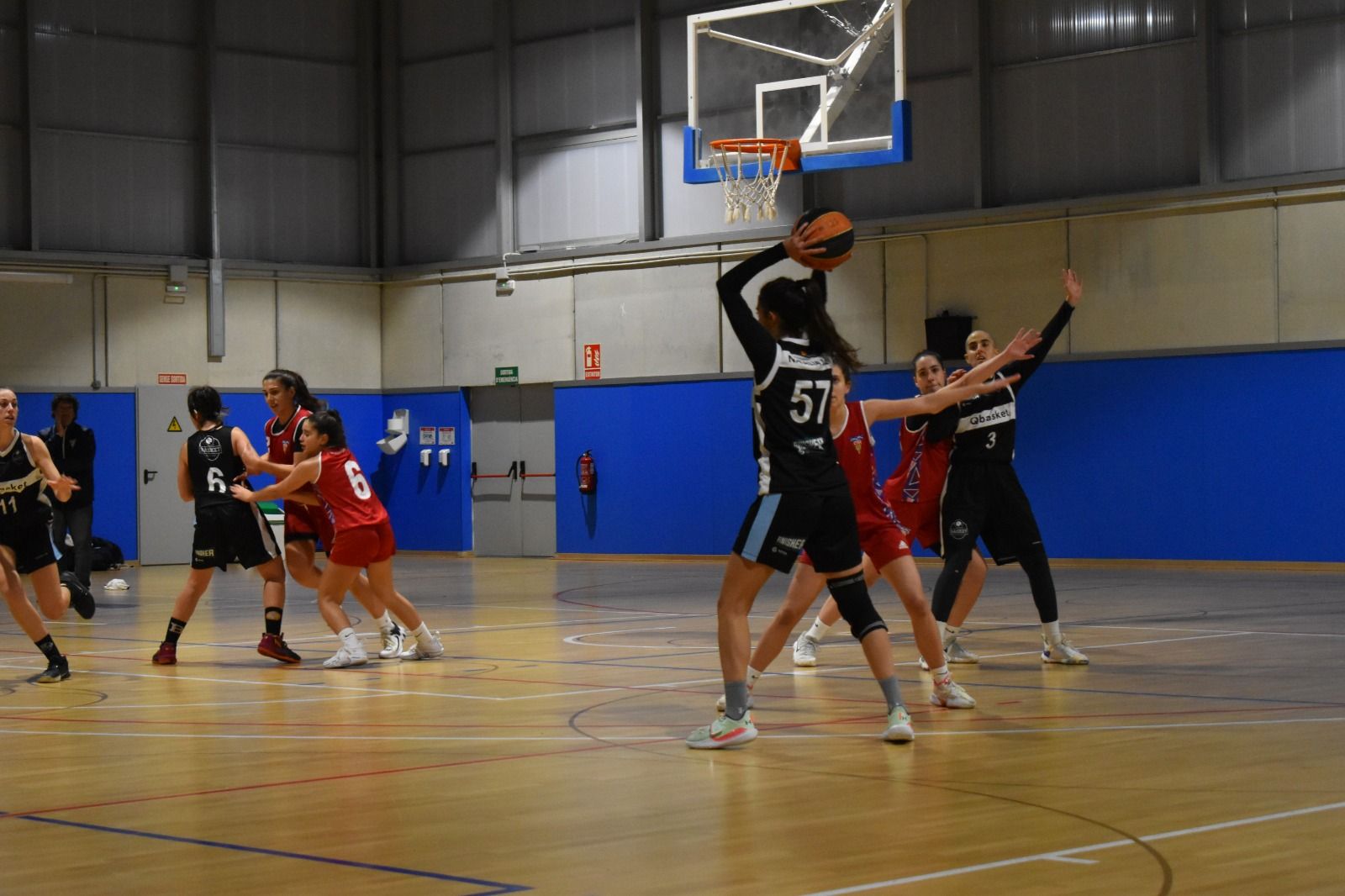 Tots els triomfs del Qbasket Sant Cugat d'aquesta temporada han estat a domicili. FOTO: Cedida