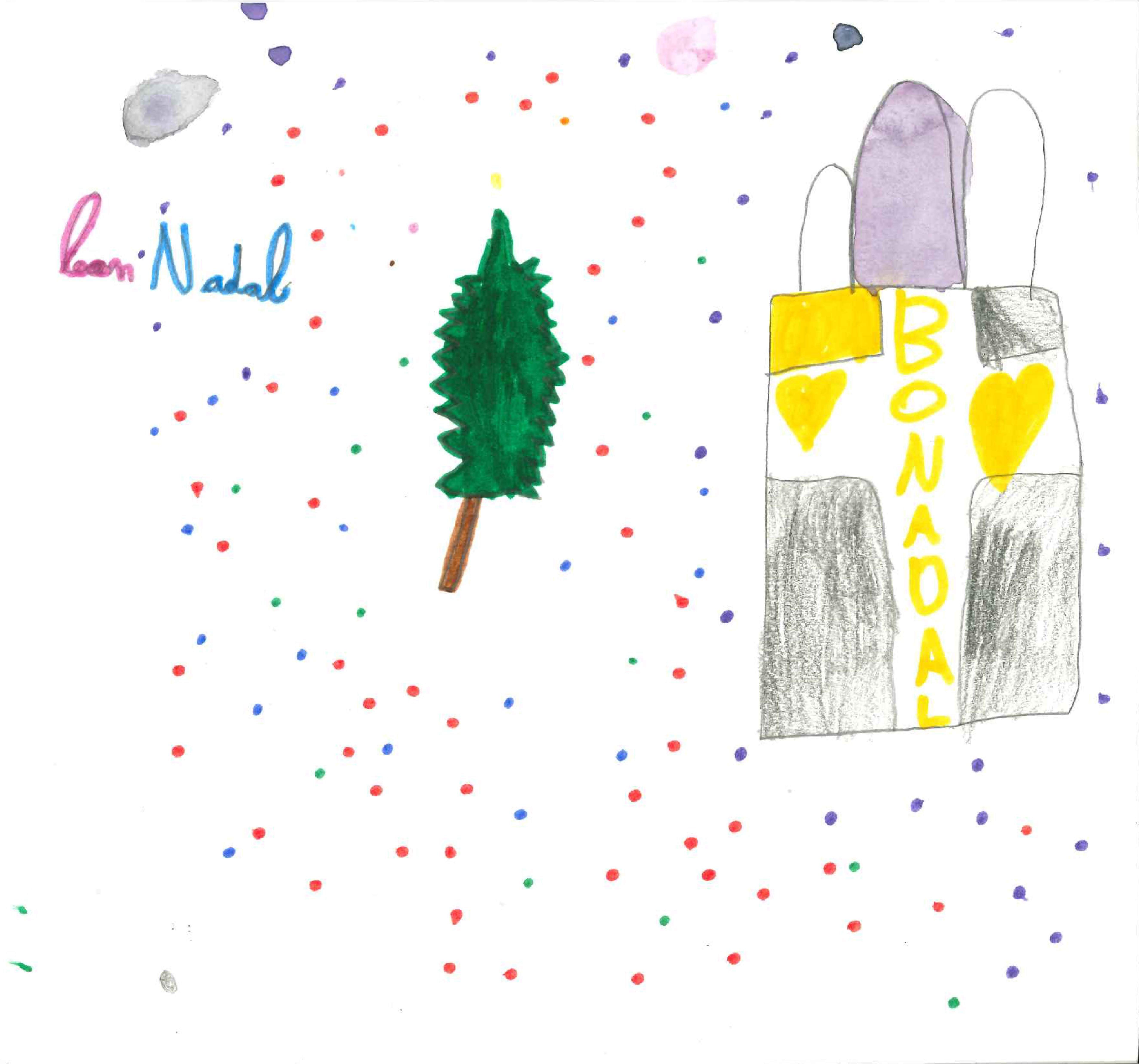 Escola La Vall - Postal 4