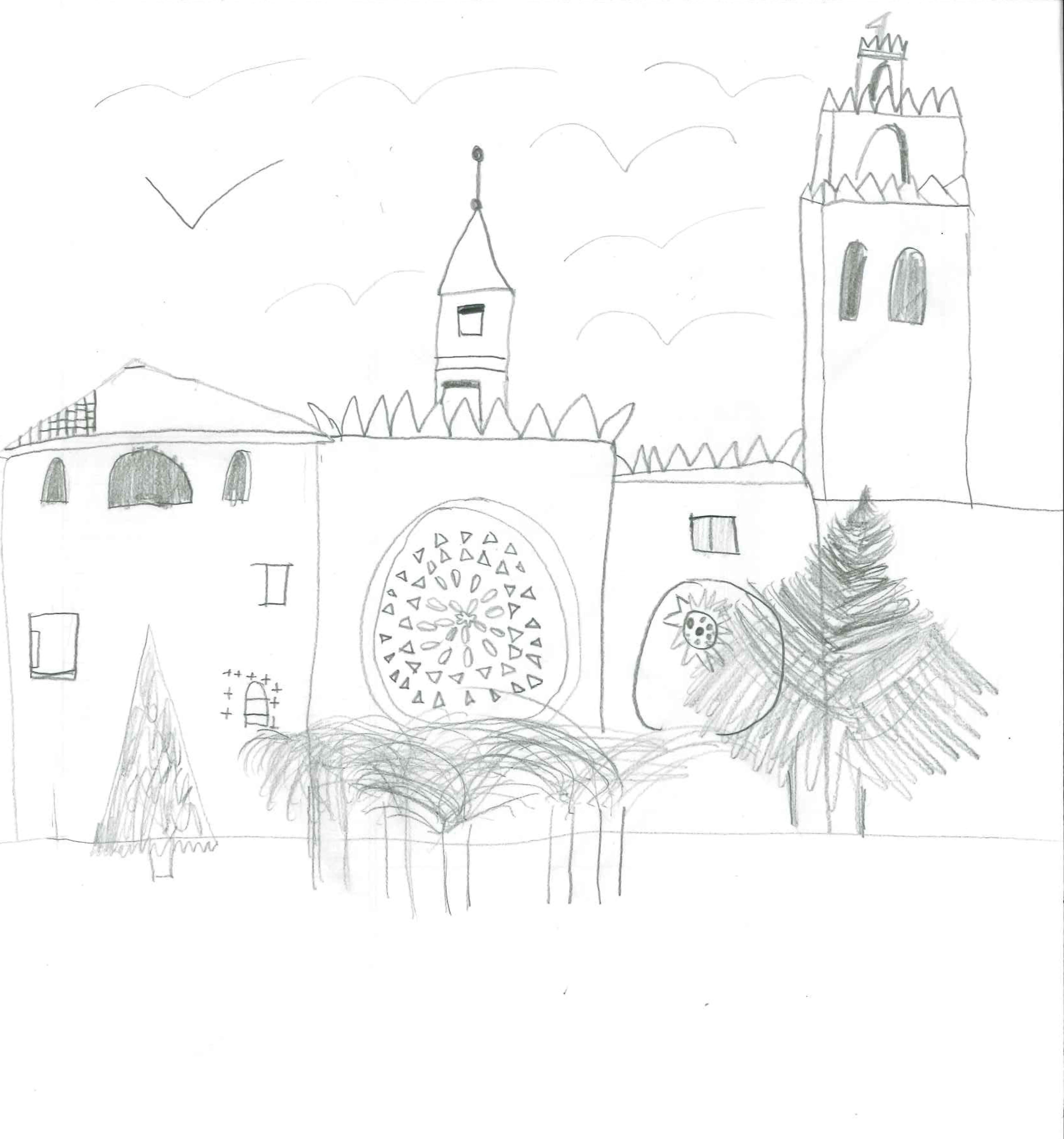 Escola La Vall - Postal 8