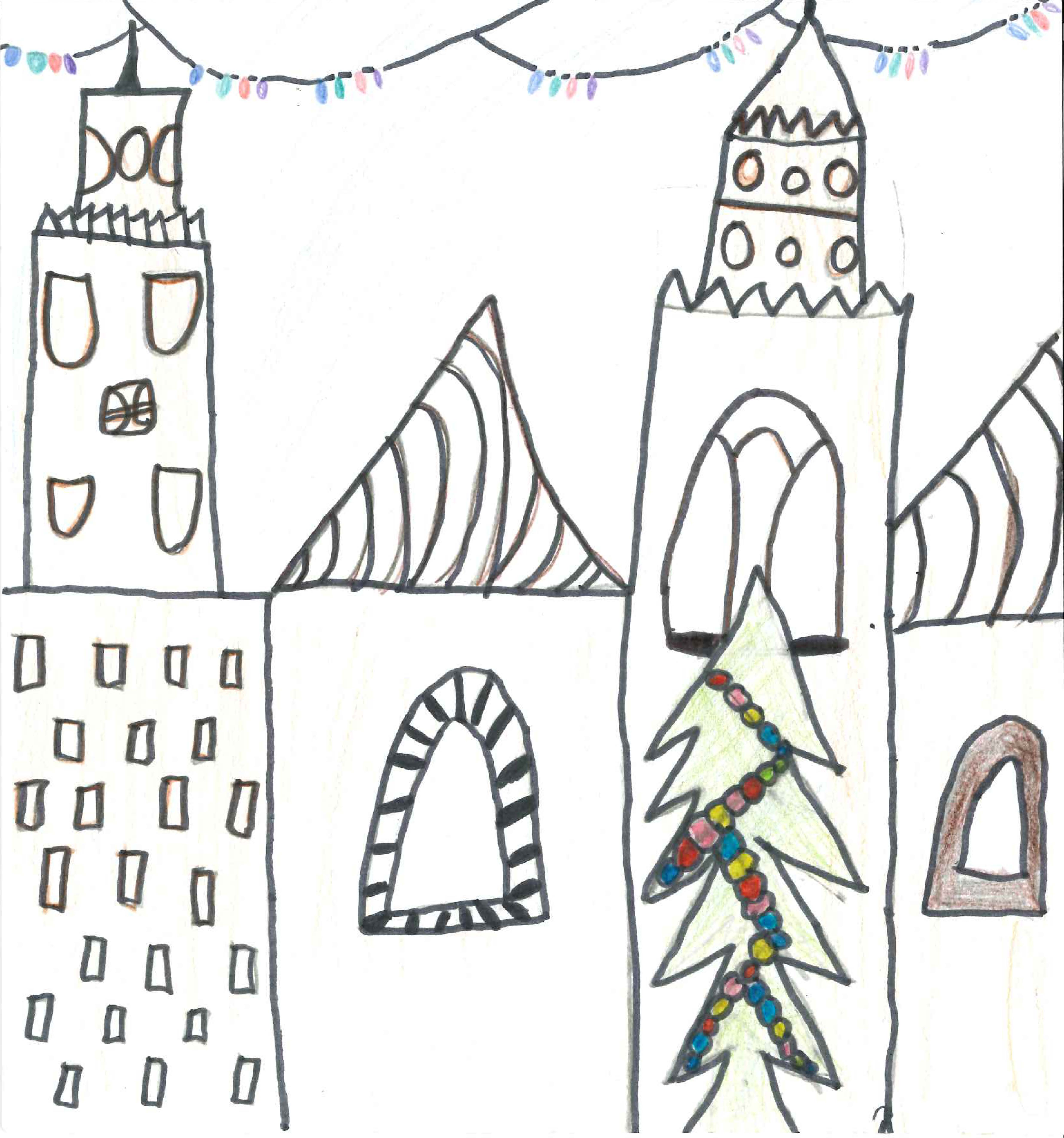 Escola La Vall - Postal 10